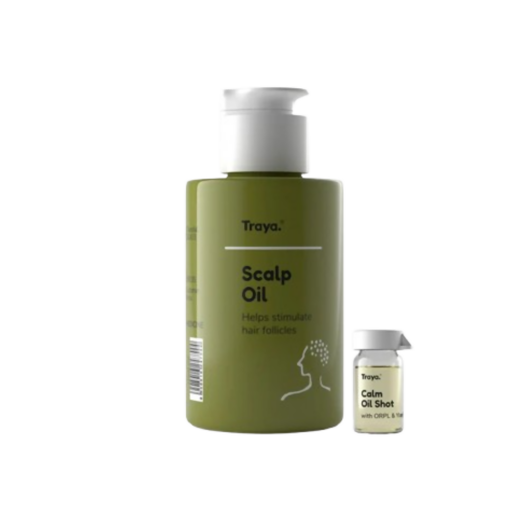 Traya Scalp Oil with Calm Oil Shot