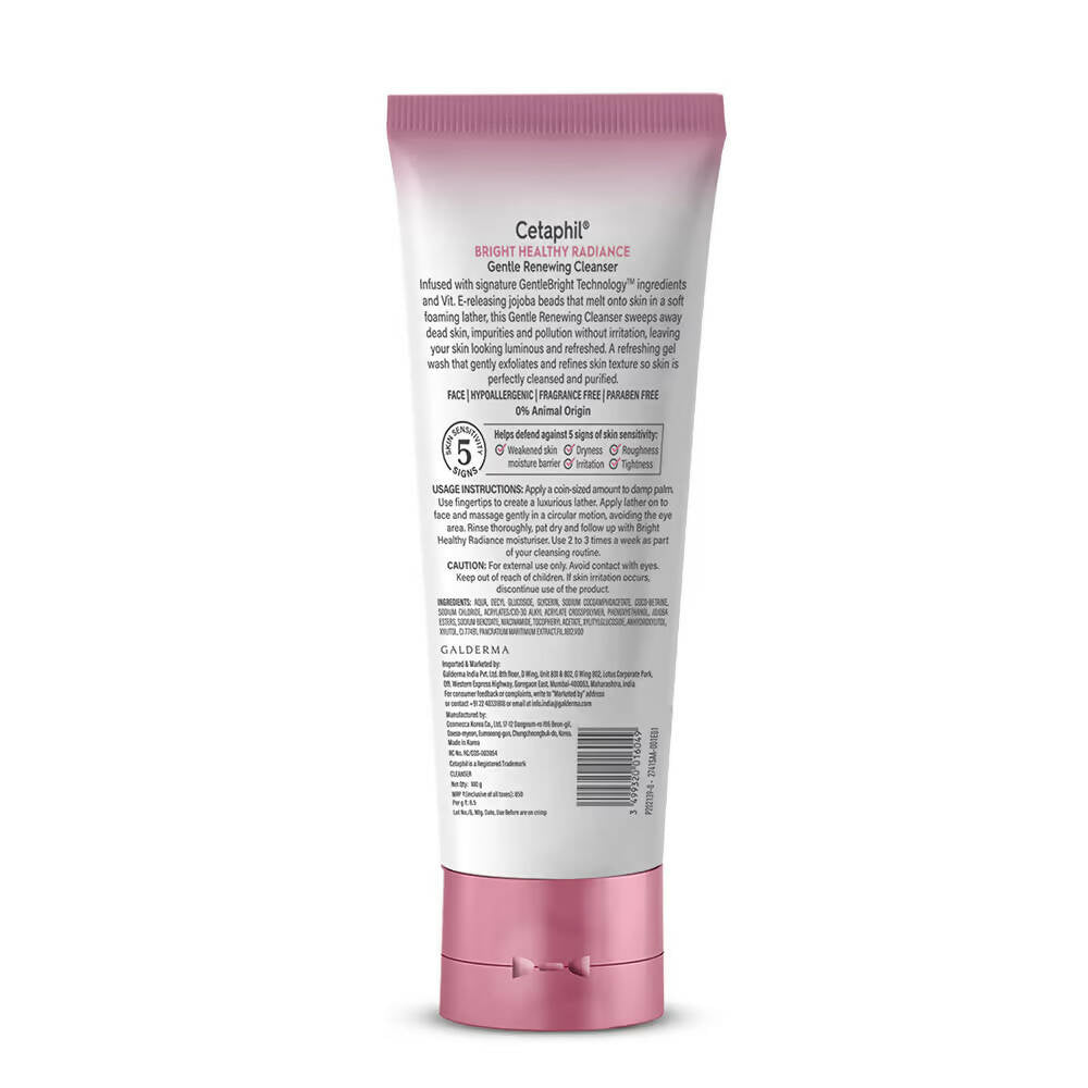 Cetaphil Bright Healthy Radiance Gentle Renewing Cleanser - Distacart