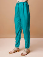 Alia Cut Embroidered Kurta With Pant & Dupatta, Multicolor - Hiral Fashion - Distacart