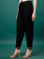 Alia Cut Embroidered Kurta With Pant & Printed Dupatta, Multicolor - Hiral Fashion - Distacart