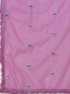 Embroidered Kurta With Pant & Embroidered Organza Dupatta, Multicolor - Hiral Fashion - Distacart