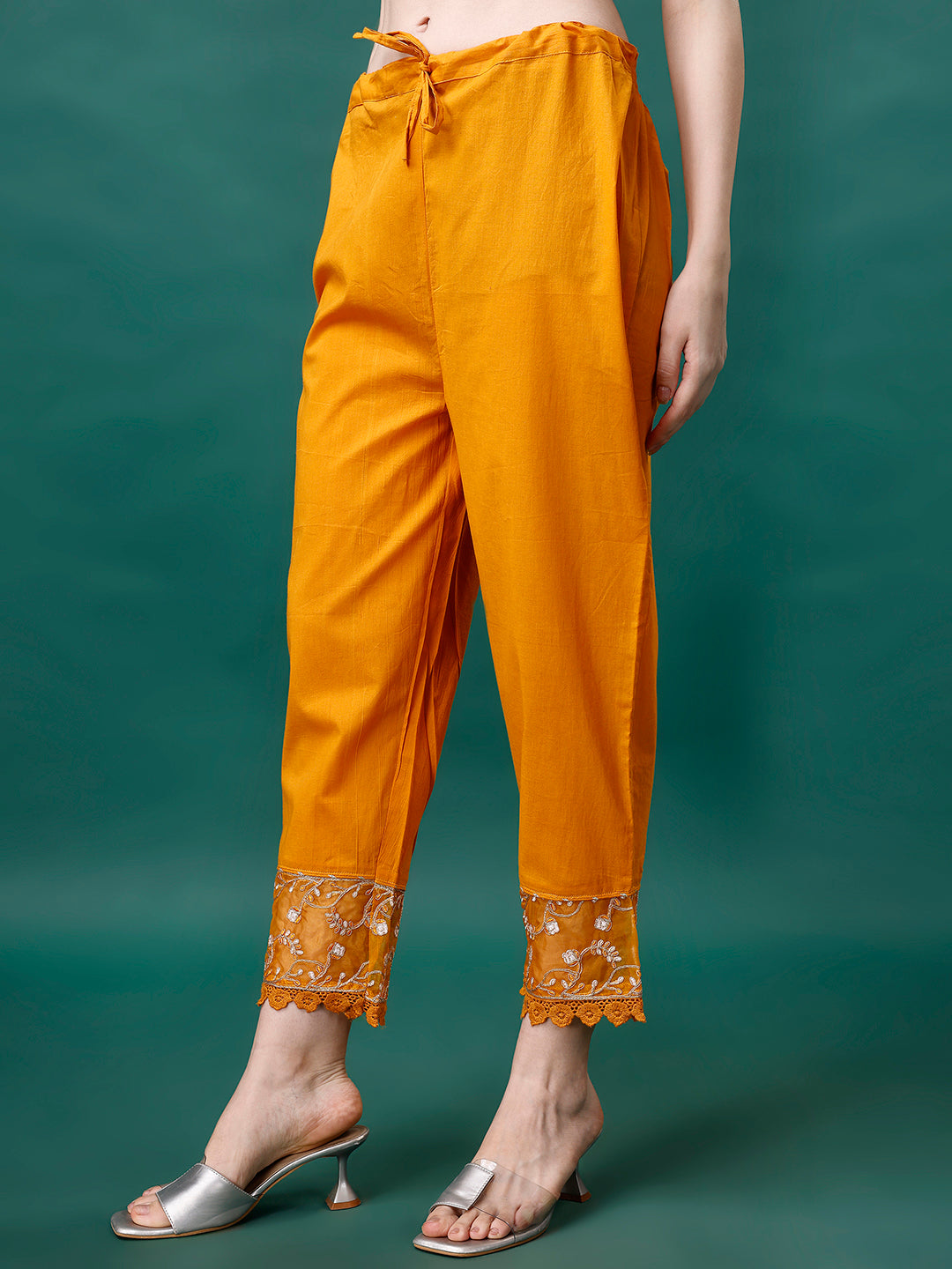 Embroidered Kurta With Pant & Embroidered Printed Dupatta, Multicolor - Hiral Fashion - Distacart