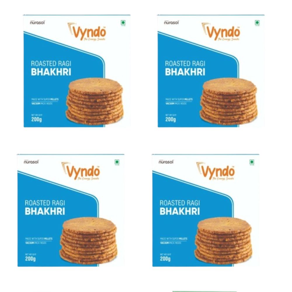 Vyndo Roasted Ragi Bhakhri - Distacart