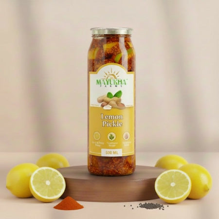 Mayukha Farms Lemon Pickle