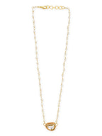 Gold-Plated White Brass Chain - Ruby Raang - Distacart