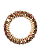 Handcrafted Heavy Bangle - Ruby Raang - Distacart