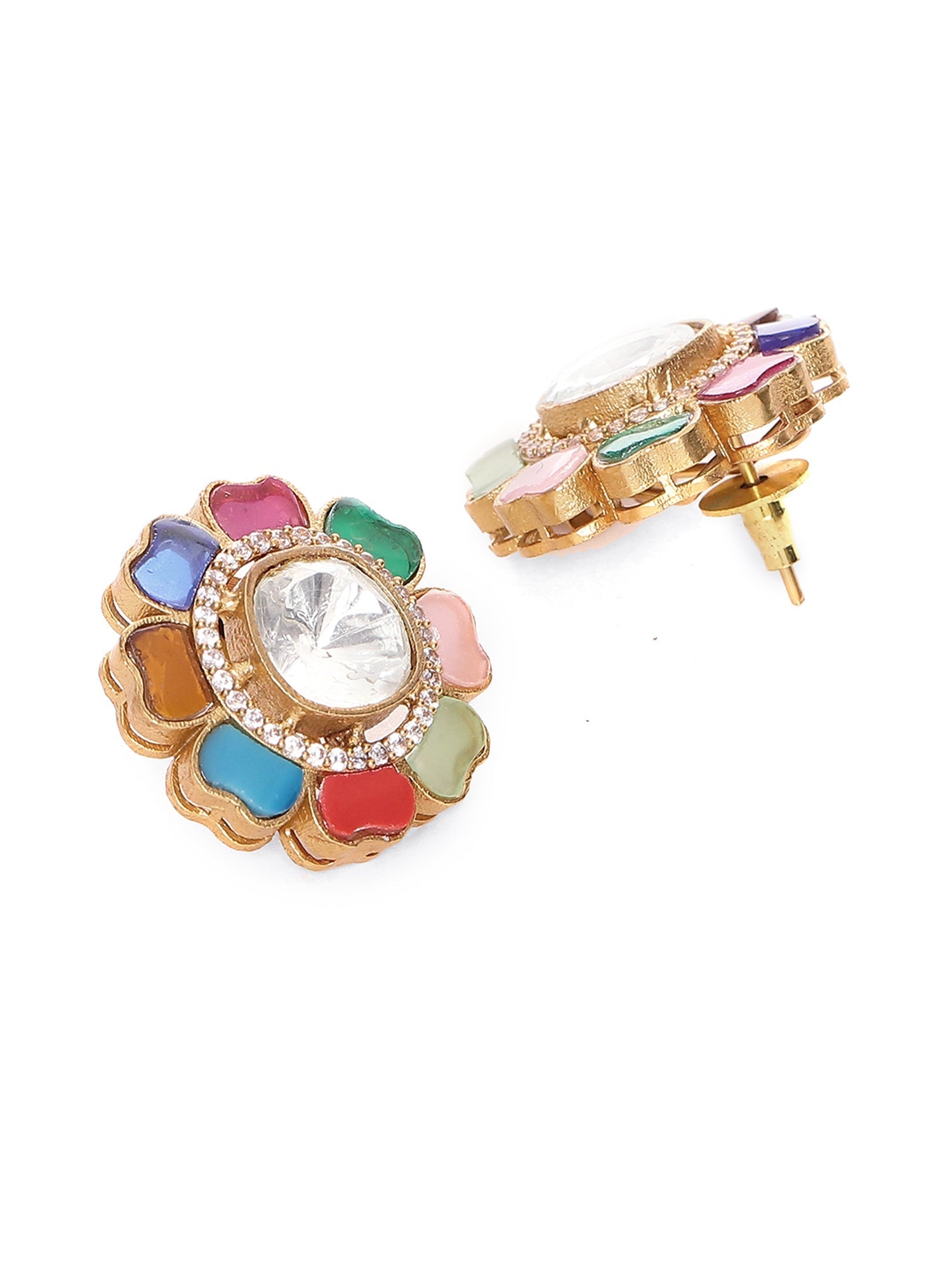 Round Multi Studs - Ruby Raang - Distacart