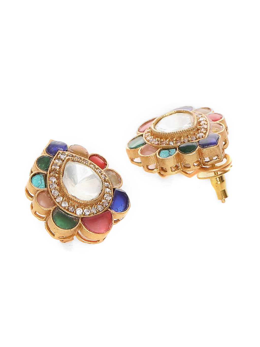 Teardrop Multi Studs - Ruby Raang - Distacart