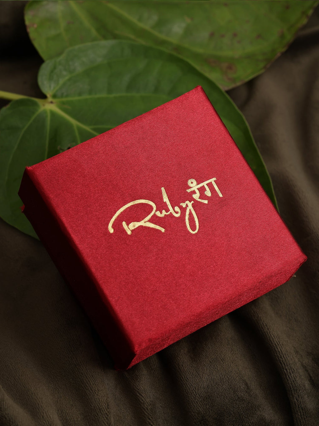 Kundan Studs with Green Stone - Ruby Raang - Distacart