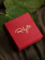 Kundan Studs with Green Stone - Ruby Raang - Distacart