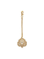 Kundan Maang Tikka with Diamonds - Ruby Raang - Distacart