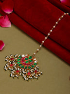 Multi Meenakari Maang Tikka - Ruby Raang - Distacart