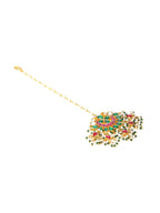Multi Meenakari Maang Tikka - Ruby Raang - Distacart