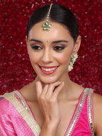 Meenakari Maang Tikka - Ruby Raang - Distacart