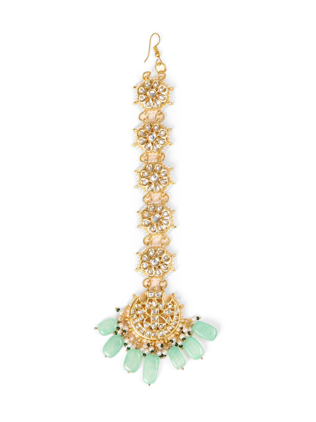 Kundan Maang Tikka - Ruby Raang - Distacart