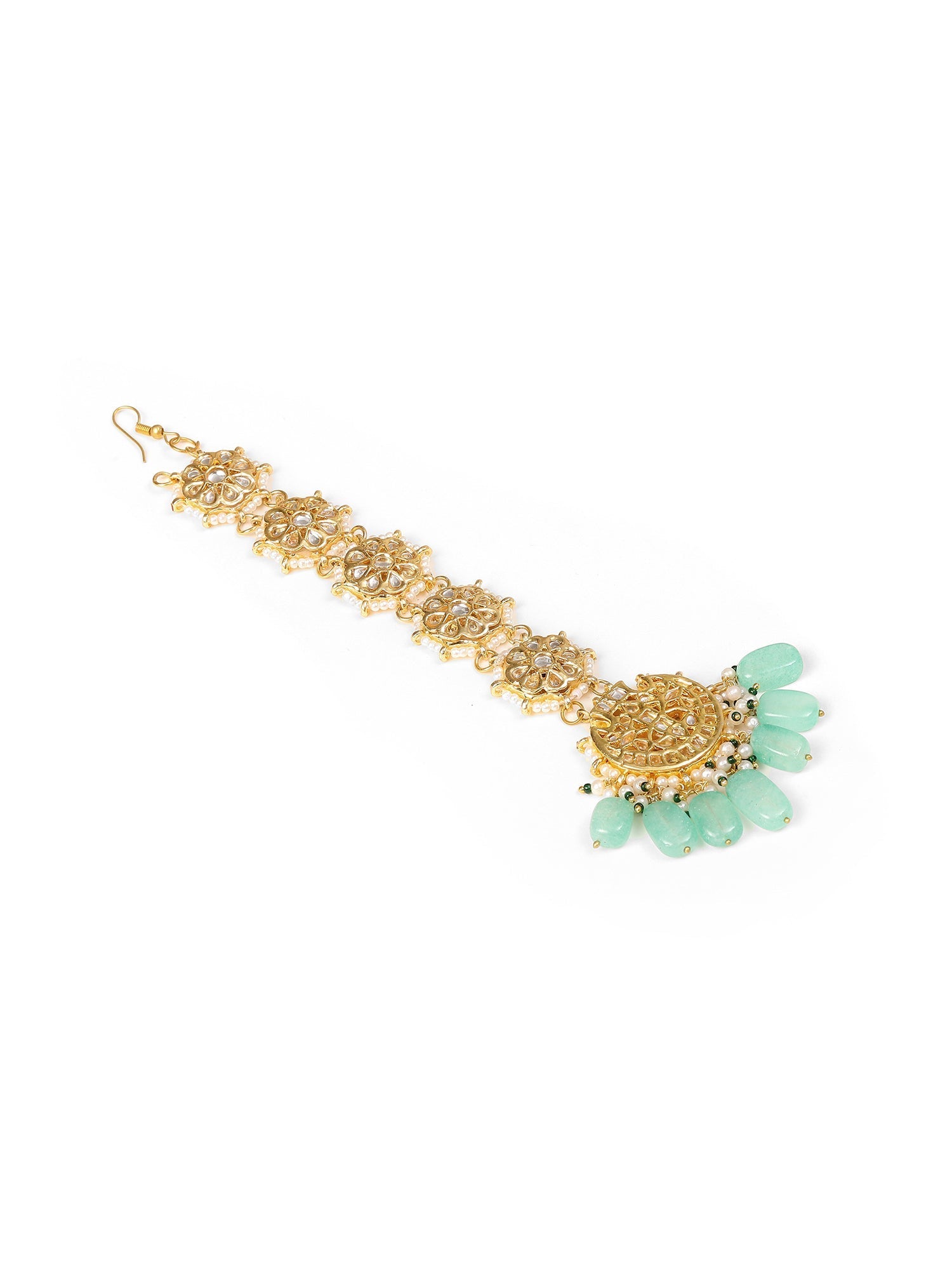 Kundan Maang Tikka - Ruby Raang - Distacart