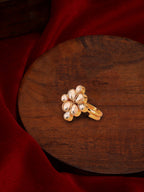 Kundan Ring - Ruby Raang