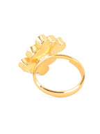 Kundan Ring - Ruby Raang