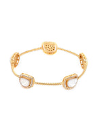Kundan Bangle - Ruby Raang - Distacart