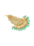 Kundan and Stone Passa/Jhoomer - Ruby Raang - Distacart