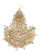 Kundan and Stone Passa/Jhoomer - Ruby Raang - Distacart