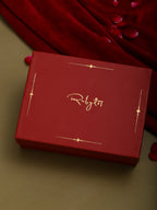 Meenakari Kundan Choker in Pearl Strings - Ruby Raang