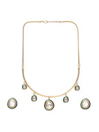 Hasli Neckpiece with Studs - Ruby Raang