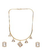 Hasli Neckpiece with Studs - Ruby Raang