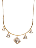 Hasli Neckpiece with Studs - Ruby Raang