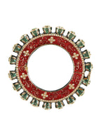 Meenakari Handcrafted Heavy Bangles (set of 2) - Ruby Raang - Distacart
