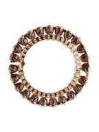 Handcrafted Heavy Bangles (set of 2) - Ruby Raang - Distacart