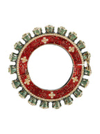 Meenakari Handcrafted Heavy Bangle - Ruby Raang - Distacart