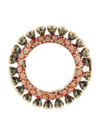 Red Meenakari Handcrafted Heavy Bangle - Ruby Raang - Distacart