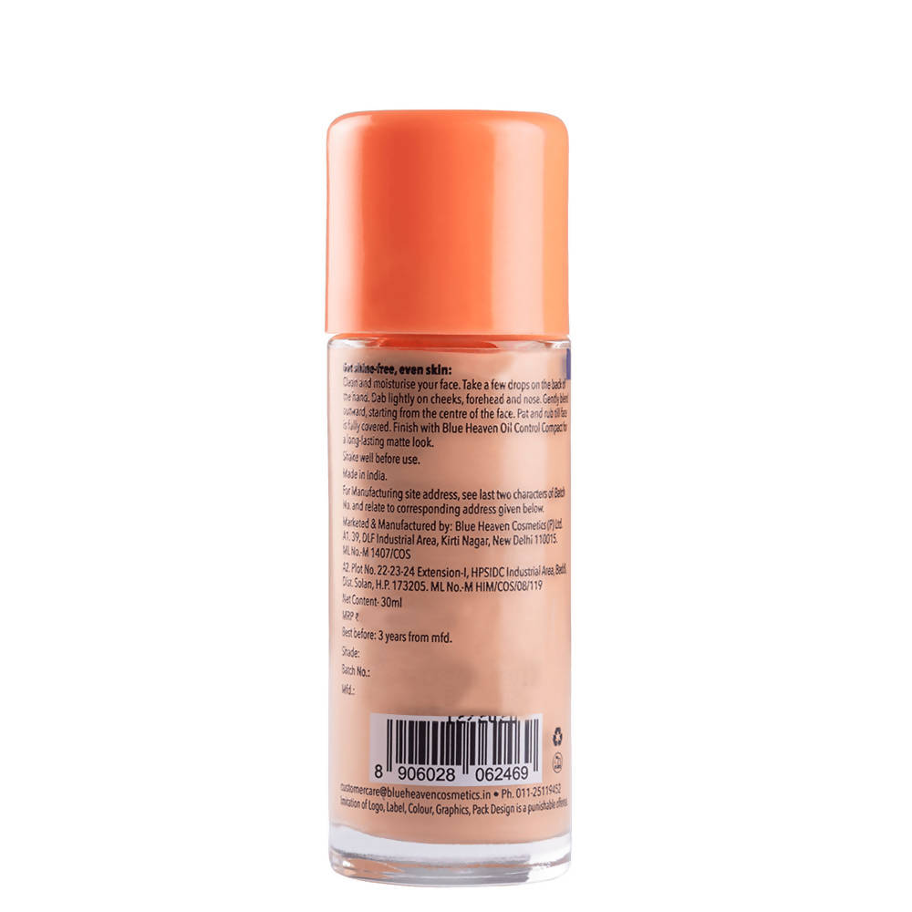 Blue Heaven Oil Control Matte Foundation SPF 15 Toffee