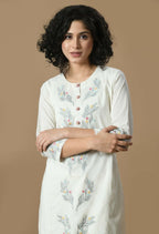 Joban Fashion White Cotton Kurta Set