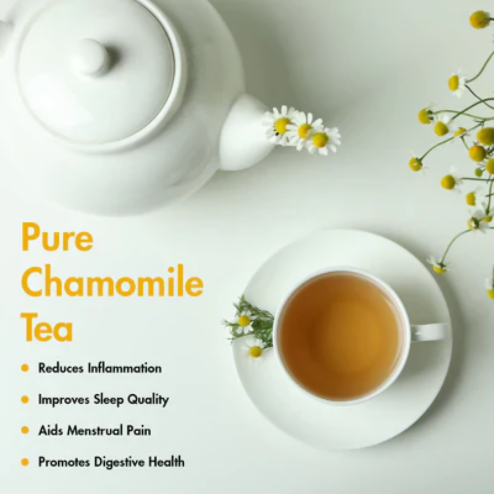 Tea Treasure Pure Chamomile Tea Bags - Distacart