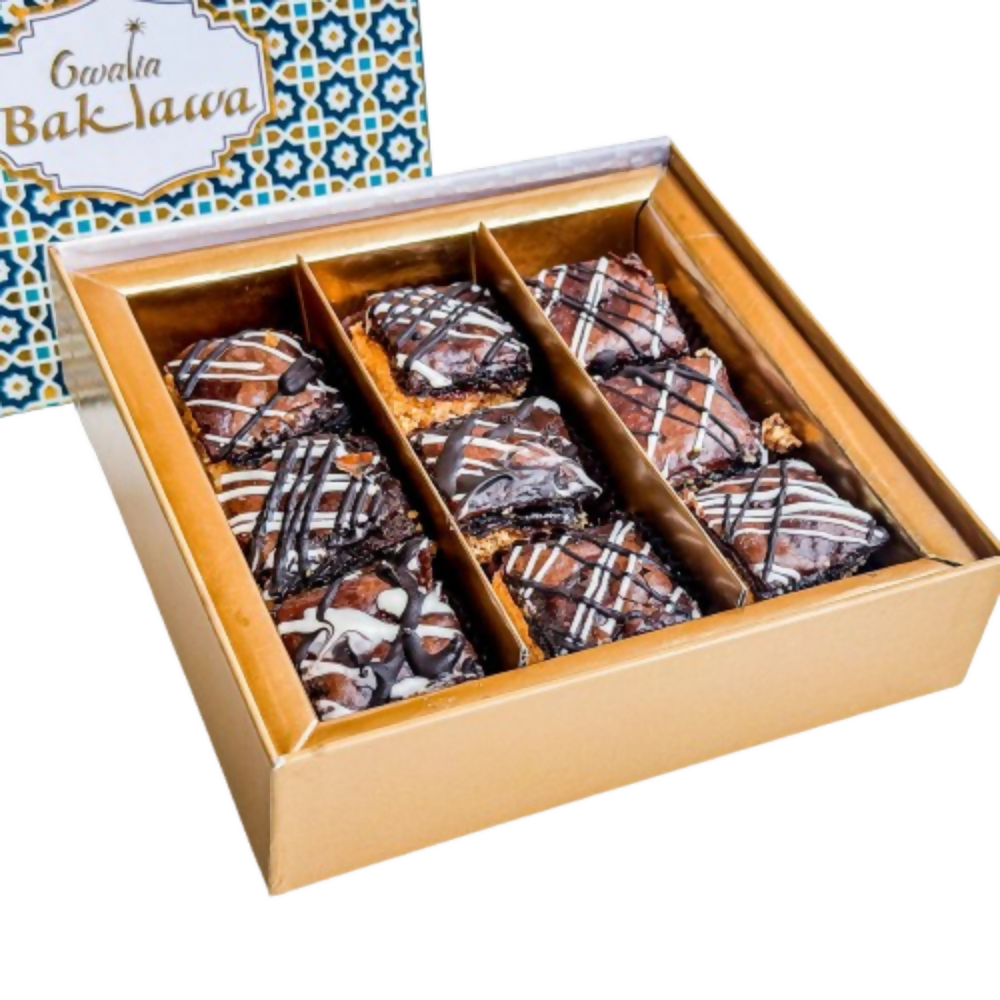 Gwalia Sweets Chocolate Square Baklawa - Distacart