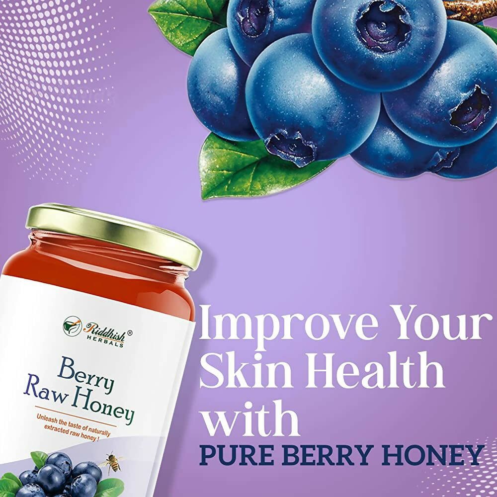Riddhish Herbals Raw Organic Berry Honey