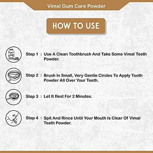 Kisra Vimal Teeth Whitening Powder