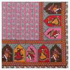 Rudra Bazaar Multicolour 210 TC Cotton Double King Bedsheet With 2 Pillow Covers - Distacart