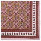 Rudra Bazaar Multicolour 210 TC Cotton Double King Bedsheet With 2 Pillow Covers - Distacart