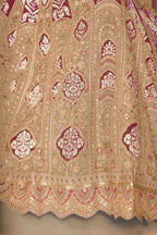 Kesar Fab Chiku Banarasi Silk Embroidered Lehenga
