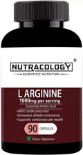Nutracology L Arginine 1000mg Nitric Oxider Booster For Muscle Gain & Strength Capsules - Distacart