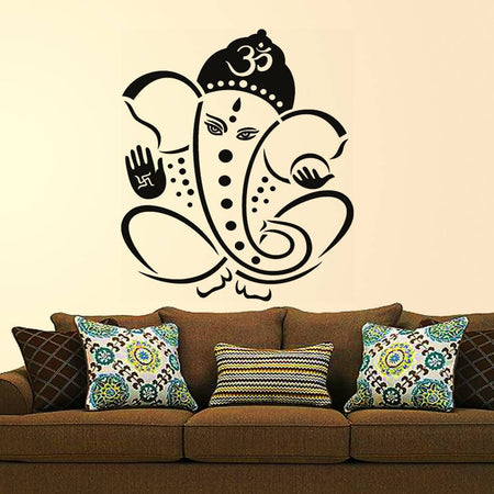 Decals Design Pious Lord Ganesha Wall Sticker