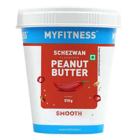 Myfitness Schezwan High Protein Spread & Dip Spicy Smooth Peanut Butter