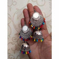 Muskan Fancy Enchant Oxidized Afghani Style Jhumki Earrings