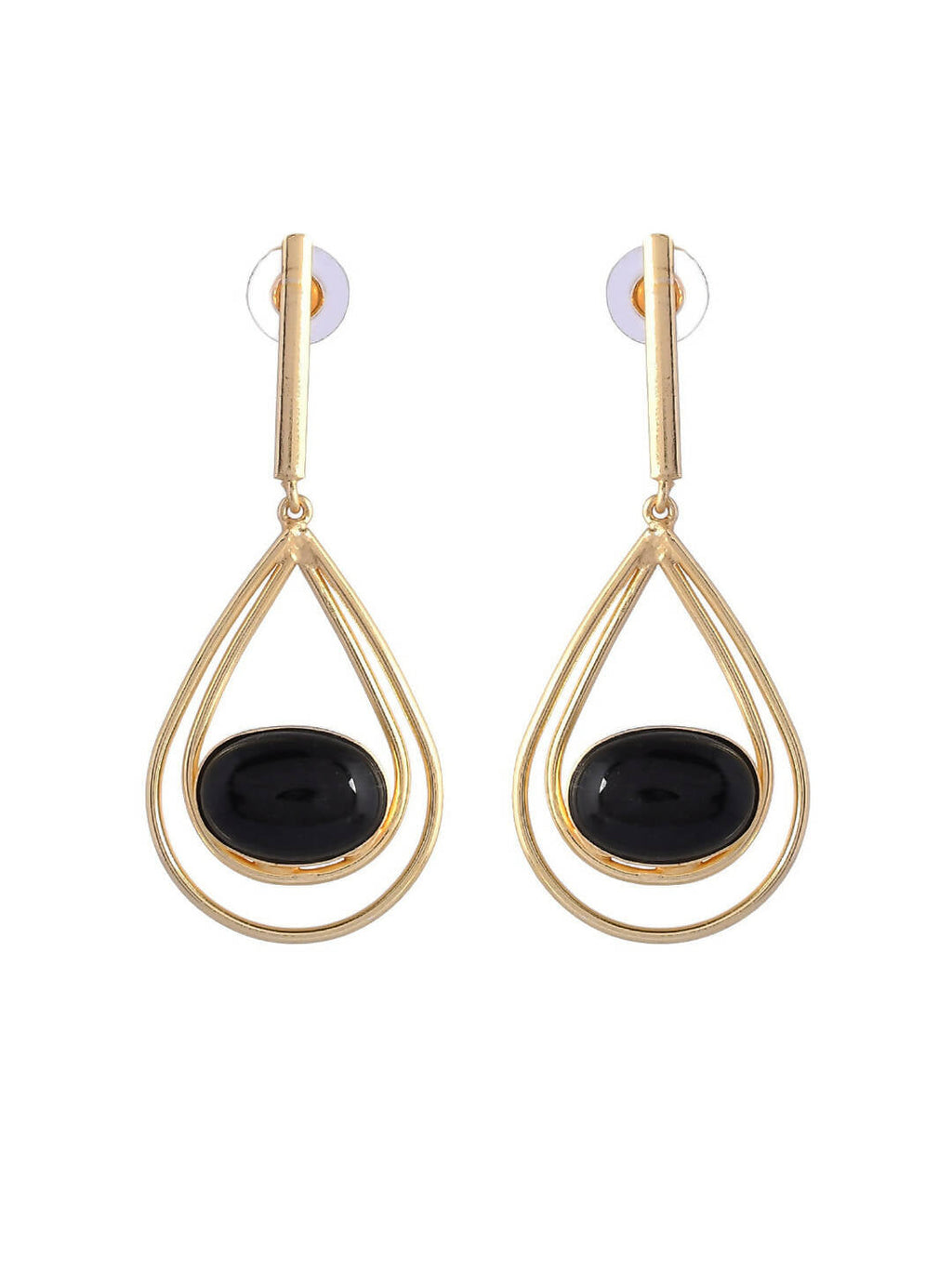 VOJ Women Gold Color stainless steel Earrings - Distacart