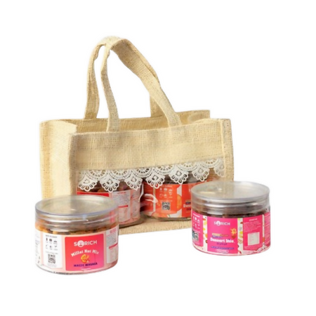 Sorich Organics Mini Light and Bites Hamper Diwali Gift