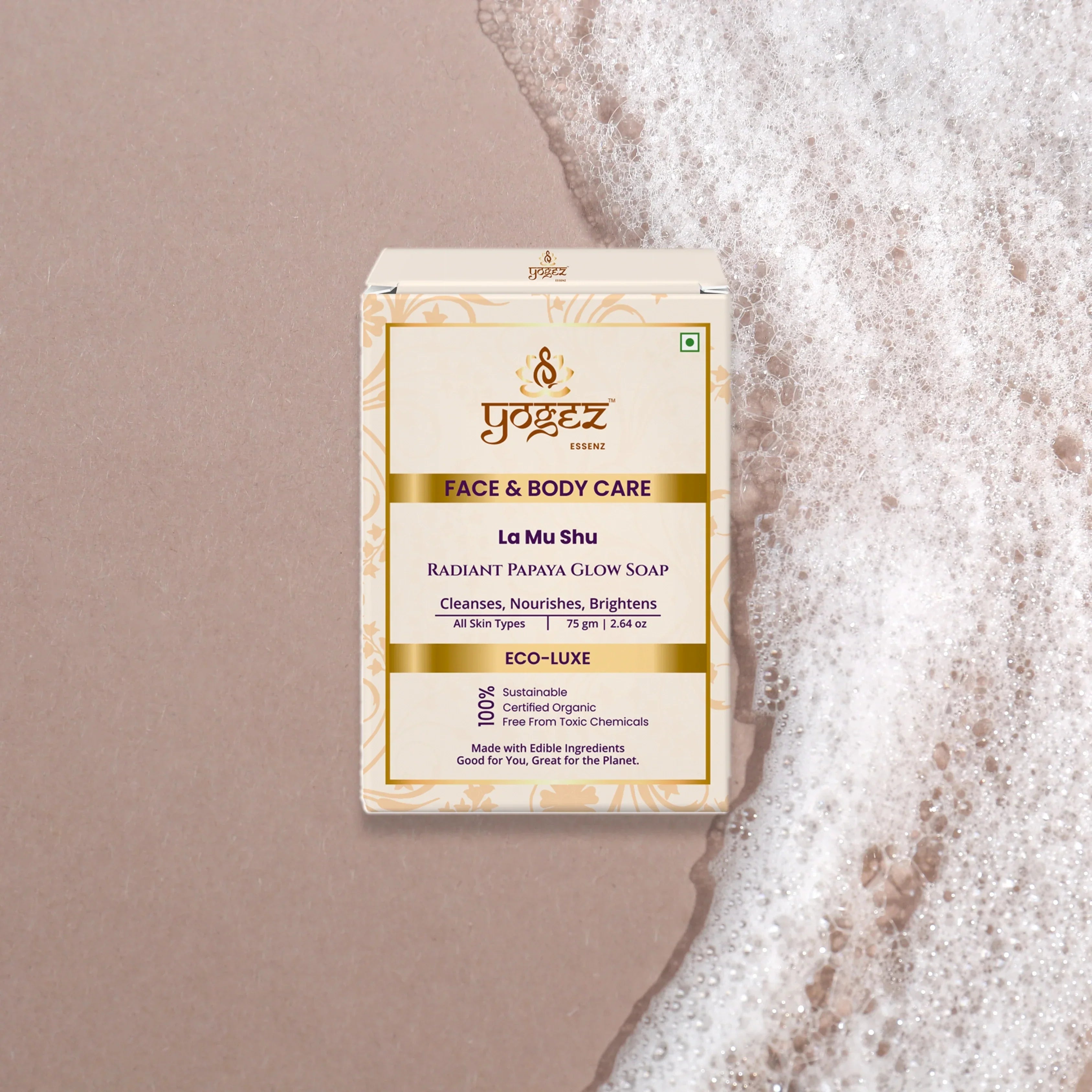 Yogez La Mu Shu Radiant Papaya Glow Soap - Distacart