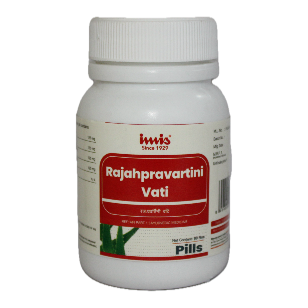 IMIS Ayurveda Rajahpravarthini Vati Pills - Distacart